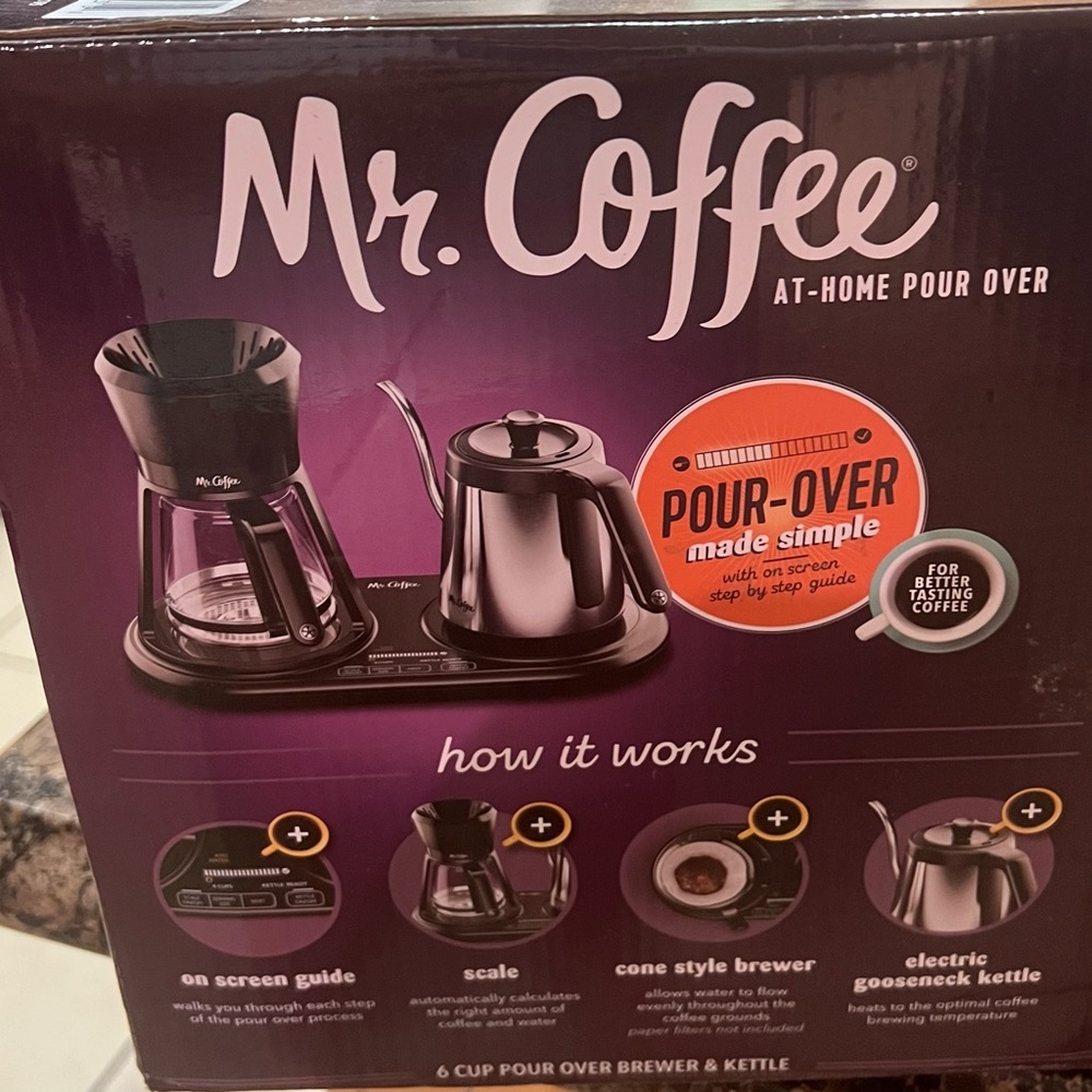 Mr. coffee pour over
